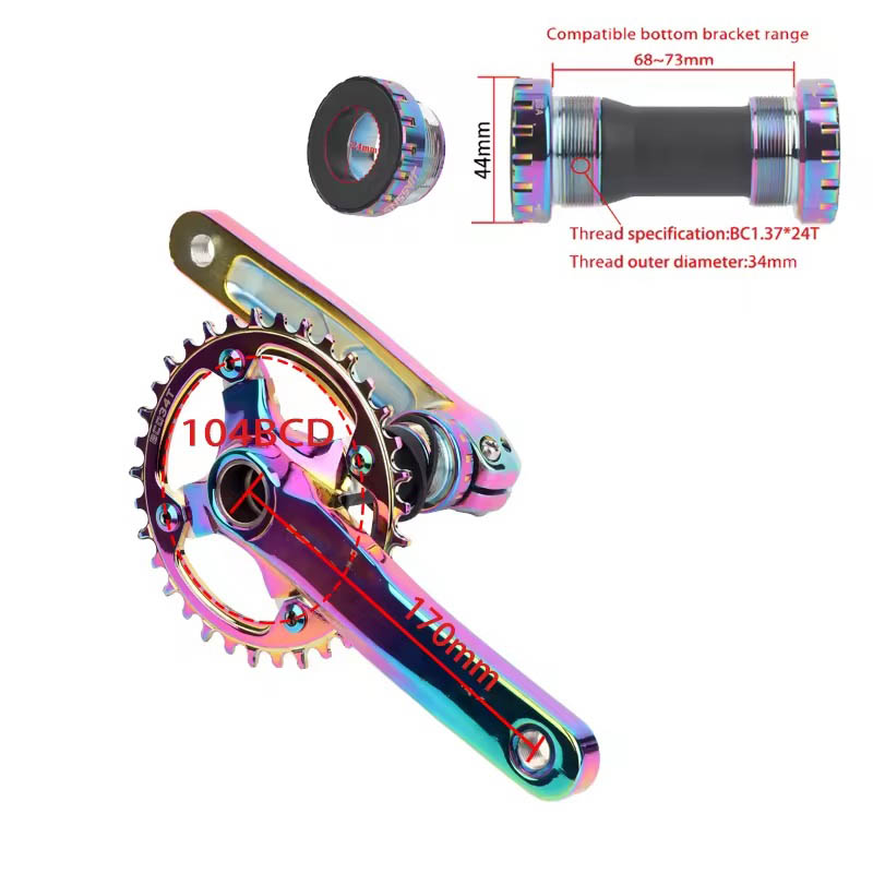 road bike chainwheel