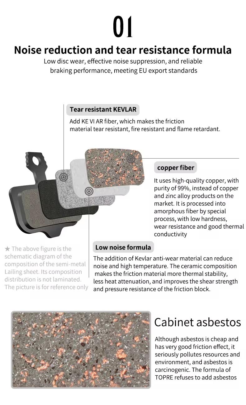 bicycle brake pads